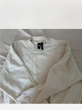 adidas Crewneck Sweatshirt in Cream